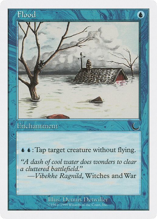 Flood in the group Magic the Gathering / Types / Enchantment / Enchantment at Proxyprinters.com (83763)