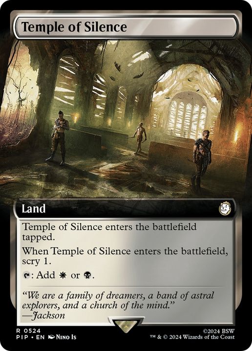 Temple of Silence in the group Magic the Gathering / Sets / Fallout at Proxyprinters.com (83791)