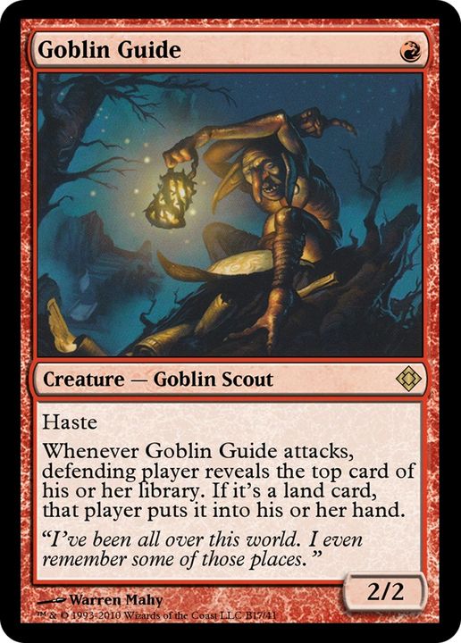 Goblin Guide in the group Magic the Gathering / Sets / Magic Origins Promos at Proxyprinters.com (83792)