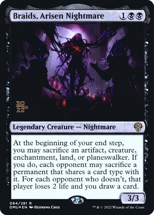 Braids, Arisen Nightmare in the group Magic the Gathering / Types / Colors / Black at Proxyprinters.com (83798)