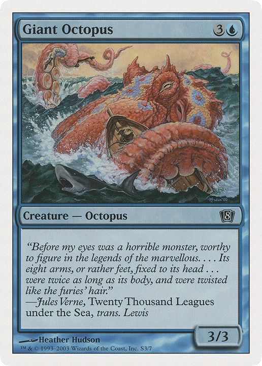 Giant Octopus in the group Magic the Gathering / Types / Colors / Blue at Proxyprinters.com (83810)