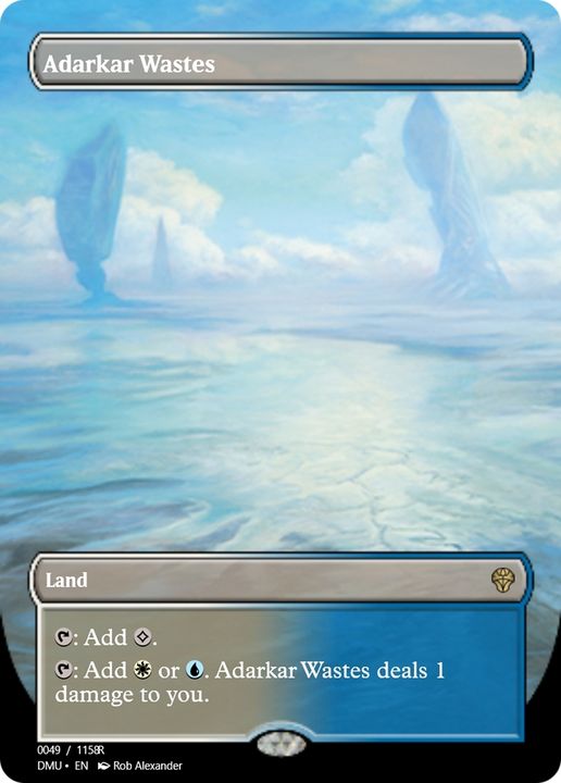 Adarkar Wastes in the group Magic the Gathering / Types / Colors / Colorless at Proxyprinters.com (83811)