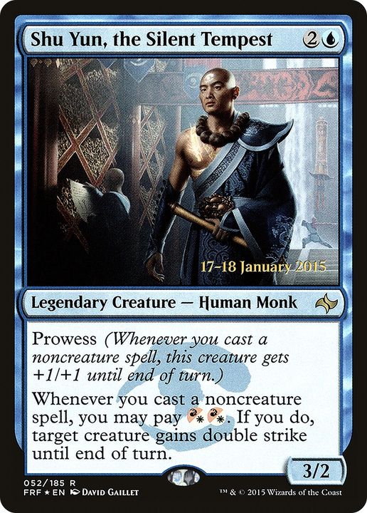 Shu Yun, the Silent Tempest in the group Magic the Gathering / Types / Colors / Blue at Proxyprinters.com (83831)