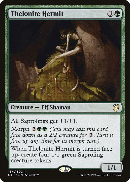 Thelonite Hermit in the group Magic the Gathering / Types / Colors / Green at Proxyprinters.com (83838)