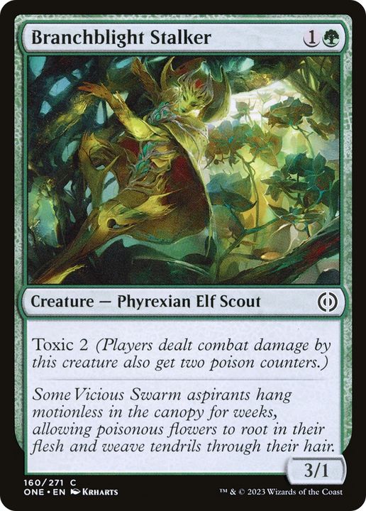 Branchblight Stalker in the group Magic the Gathering / Types / Colors / Green at Proxyprinters.com (83846)