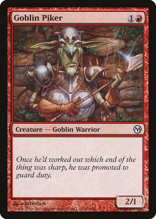 Goblin Piker in the group Magic the Gathering / Types / Creatures / Warrior at Proxyprinters.com (83849)