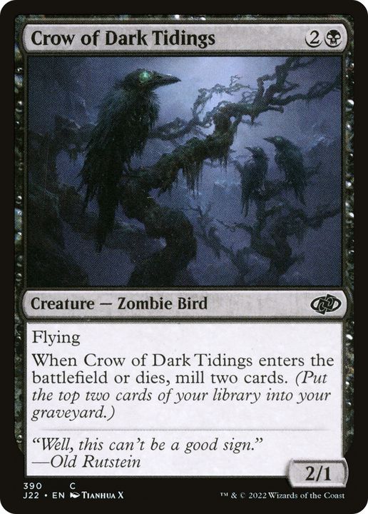 Crow of Dark Tidings in the group Advanced search at Proxyprinters.com (83869)