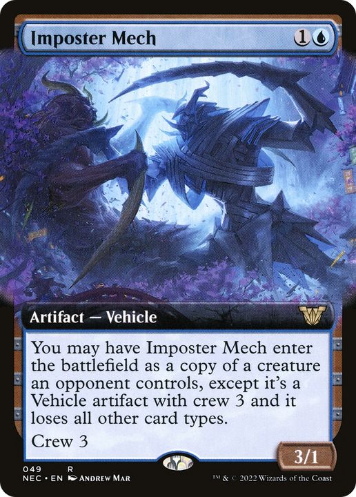 Imposter Mech in the group Magic the Gathering / Sets / Neon Dynasty Commander at Proxyprinters.com (83875)