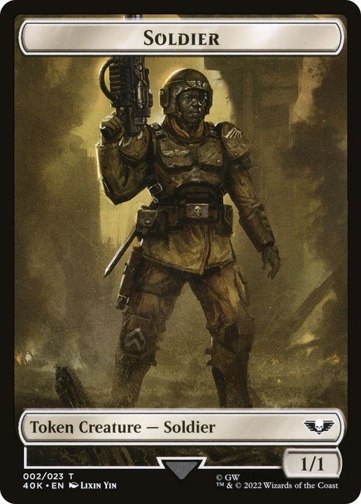 Soldier in the group Magic the Gathering / Types / Colors / White at Proxyprinters.com (83878)