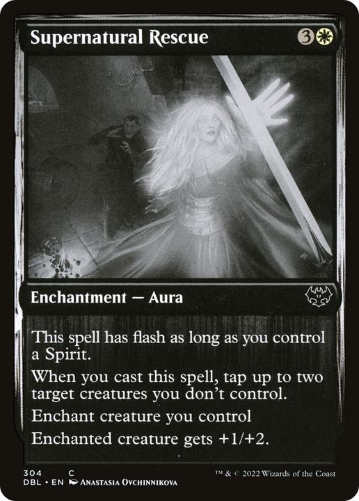 Supernatural Rescue in the group Magic the Gathering / Types / Colors / White at Proxyprinters.com (83892)