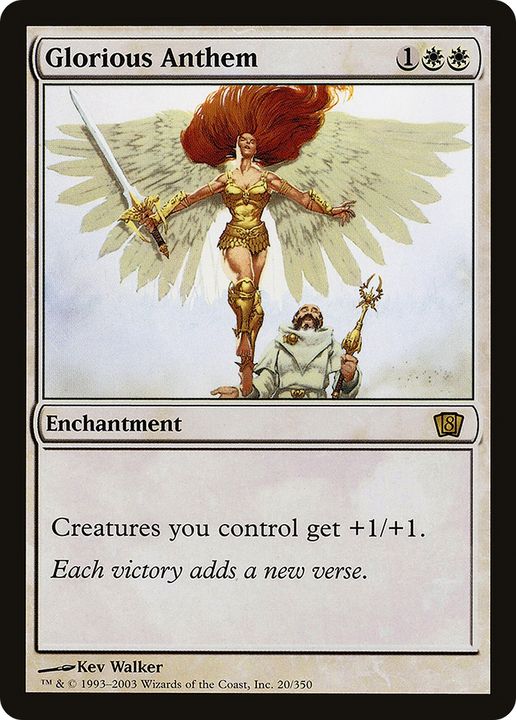 Glorious Anthem in the group Magic the Gathering / Types / Enchantment / Enchantment at Proxyprinters.com (83894)