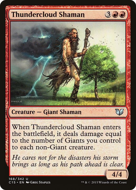 Thundercloud Shaman in the group Advanced search at Proxyprinters.com (83898)