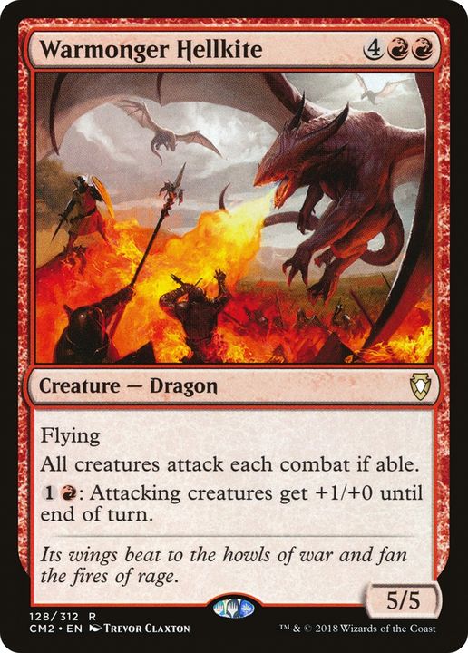 Warmonger Hellkite in the group Magic the Gathering / Types / Colors / Red at Proxyprinters.com (83903)