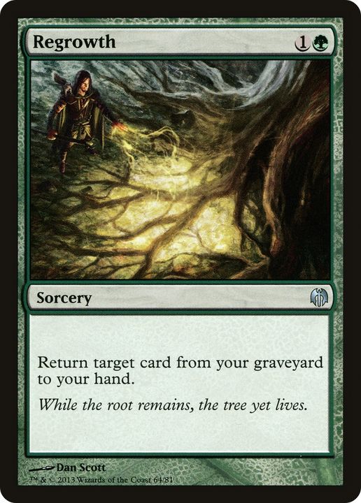 Regrowth in the group Magic the Gathering / Types / Colors / Green at Proxyprinters.com (83908)