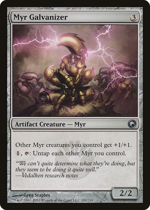 Myr Galvanizer in the group Magic the Gathering / Types / Colors / Colorless at Proxyprinters.com (83918)