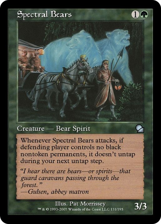 Spectral Bears in the group Magic the Gathering / Types / Colors / Green at Proxyprinters.com (83921)