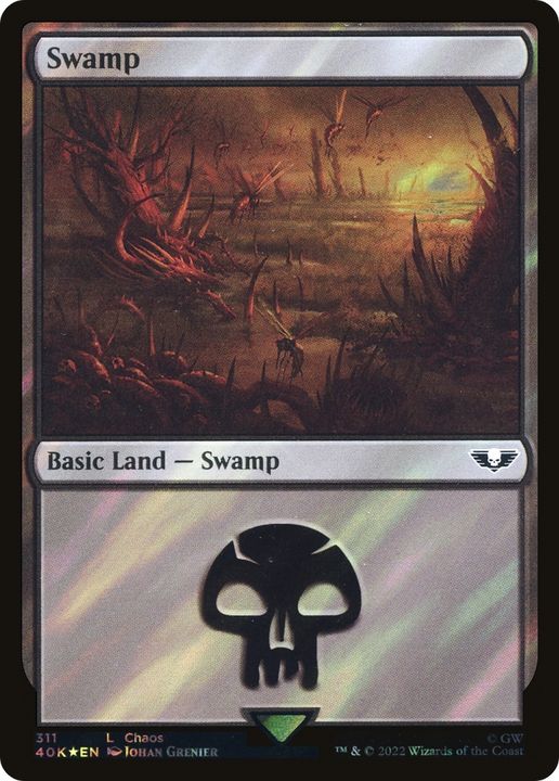 Swamp in the group Magic the Gathering / Sets / Warhammer 40,000 Tokens at Proxyprinters.com (83935)