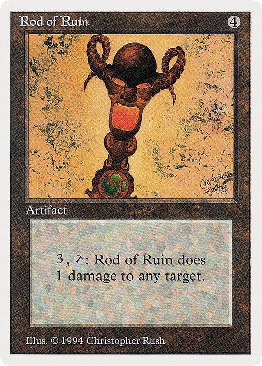 Rod of Ruin in the group Magic the Gathering / Sets / Summer Magic / Edgar at Proxyprinters.com (83940)