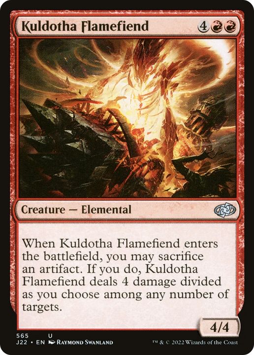 Kuldotha Flamefiend in the group Magic the Gathering / Types / Colors / Red at Proxyprinters.com (83953)