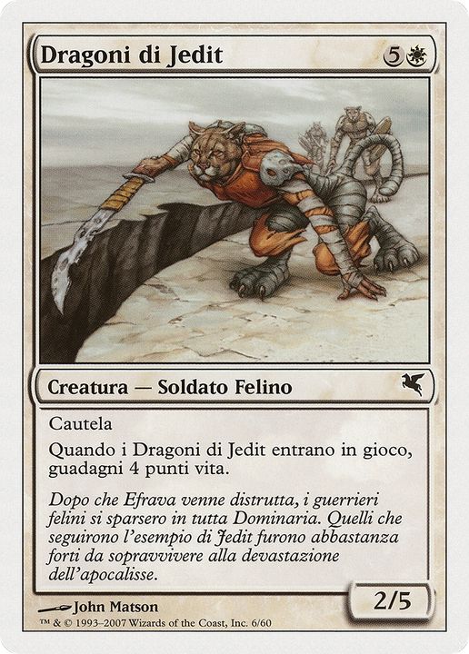 Jedit's Dragoons in the group Magic the Gathering / Types / Colors / White at Proxyprinters.com (83956)