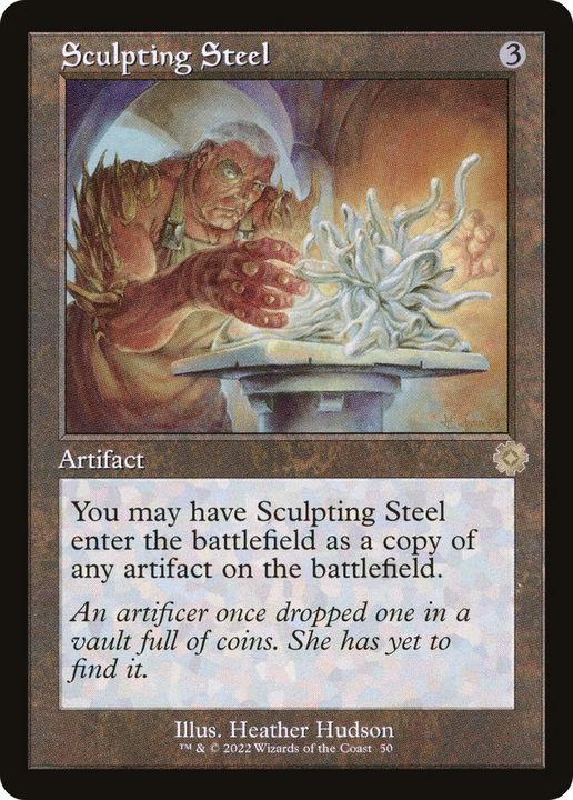 Sculpting Steel in the group Magic the Gathering / Types / Artifacts / Artifact at Proxyprinters.com (83957)