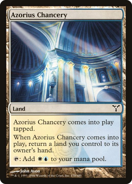 Azorius Chancery in the group Magic the Gathering / Types / Colors / Colorless at Proxyprinters.com (83958)