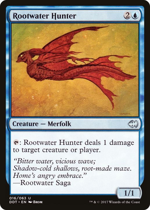 Rootwater Hunter in the group Magic the Gathering / Types / Colors / Blue at Proxyprinters.com (83963)