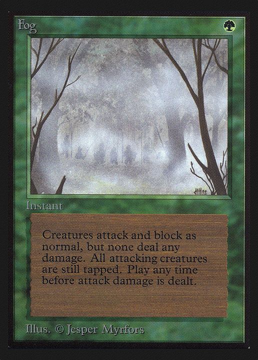 Fog in the group Magic the Gathering / Types / Colors / Green at Proxyprinters.com (83979)