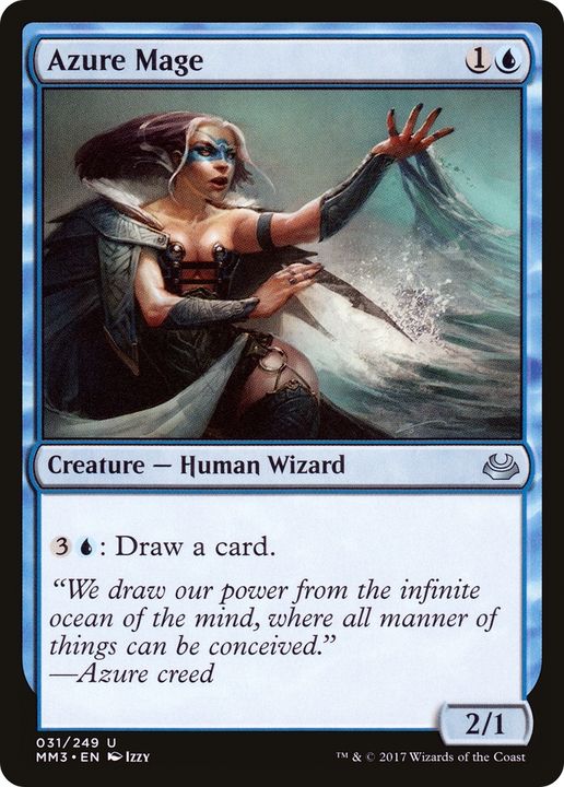 Azure Mage in the group Singles at Proxyprinters.com (84015)