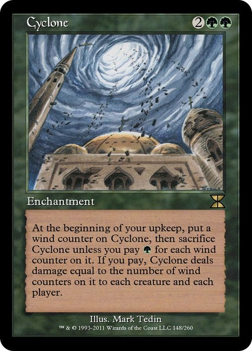 Cyclone in the group Magic the Gathering / Types / Enchantment / Enchantment at Proxyprinters.com (84027)