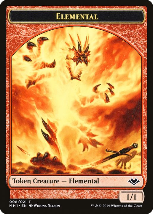 Elemental in the group Magic the Gathering / Types / Colors / Red at Proxyprinters.com (84029)