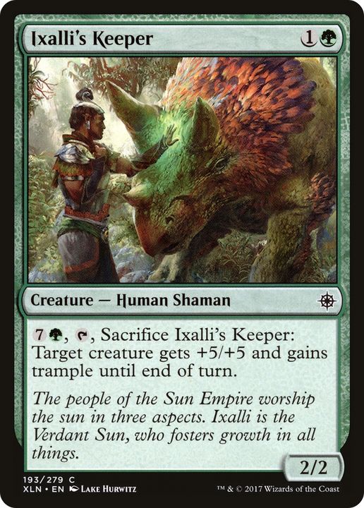 Ixalli's Keeper in the group Magic the Gathering / Sets / Ixalan at Proxyprinters.com (84035)