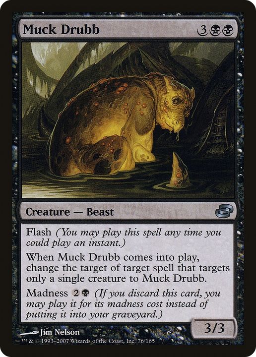 Muck Drubb in the group Magic the Gathering / Types / Colors / Black at Proxyprinters.com (84041)