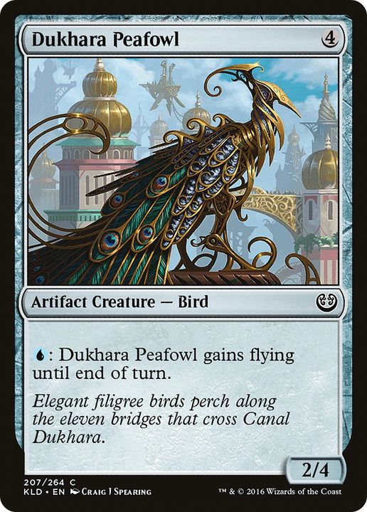 Dukhara Peafowl in the group Magic the Gathering / Types / Colors / Colorless at Proxyprinters.com (84049)