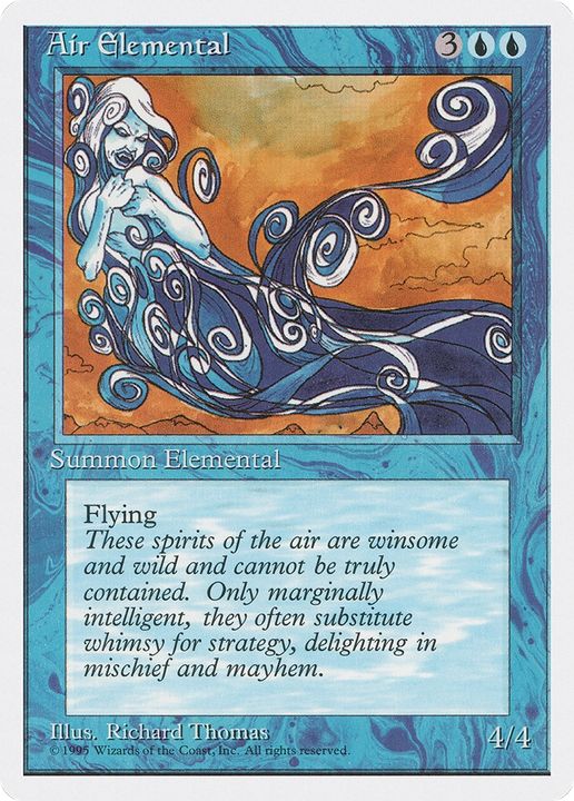 Air Elemental in the group Magic the Gathering / Sets / Fourth Edition at Proxyprinters.com (84069)