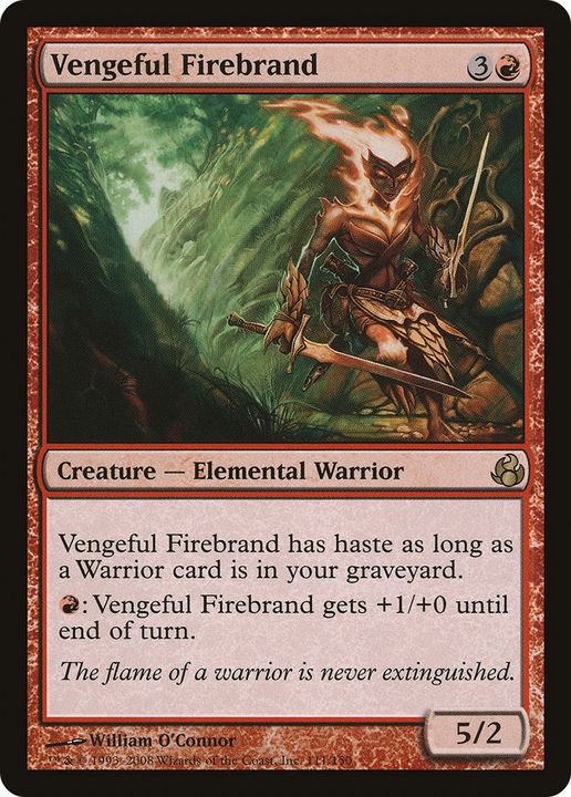 Vengeful Firebrand in the group Magic the Gathering / Types / Creatures / Warrior at Proxyprinters.com (84085)