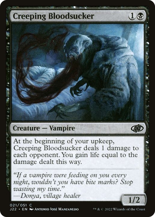 Creeping Bloodsucker in the group Magic the Gathering / Types / Colors / Black at Proxyprinters.com (84096)