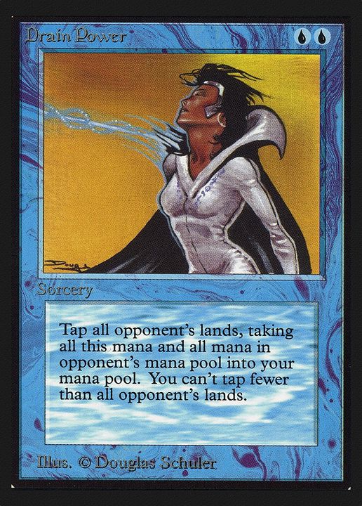 Drain Power in the group Magic the Gathering / Types / Colors / Blue at Proxyprinters.com (84098)