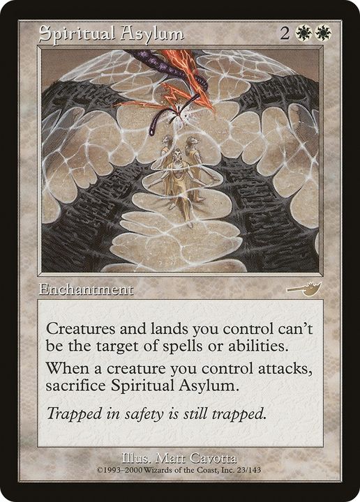 Spiritual Asylum in the group Magic the Gathering / Sets / Nemesis at Proxyprinters.com (84114)