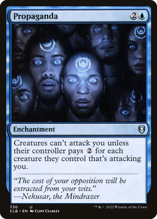 Propaganda in the group Magic the Gathering / Types / Enchantment / Enchantment at Proxyprinters.com (84117)