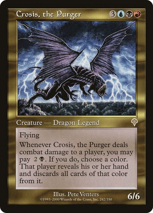 Crosis, the Purger in the group Magic the Gathering / Types / Colors / Multicolors / B, R, U at Proxyprinters.com (84120)