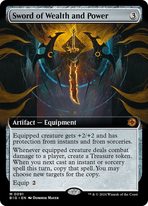 Sword of Wealth and Power in the group Magic the Gathering / Types / Artifacts / Artifact at Proxyprinters.com (84133)