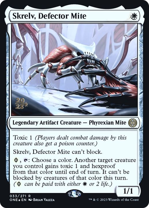 Skrelv, Defector Mite in the group Magic the Gathering / Types / Artifacts / Legendary Artifact at Proxyprinters.com (84135)