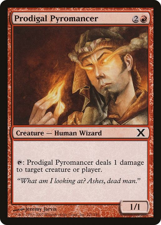 Prodigal Pyromancer in the group Magic the Gathering / Types / Creatures / Wizard at Proxyprinters.com (84137)