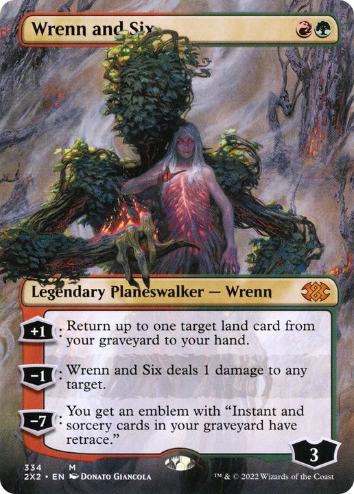 Wrenn and Six in the group Magic the Gathering / Types / Colors / Multicolors / G, R at Proxyprinters.com (8414)