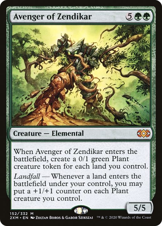 Avenger of Zendikar in the group Magic the Gathering / Sets / Double Masters at Proxyprinters.com (84154)