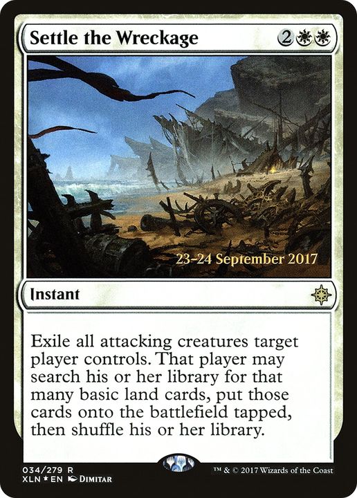 Settle the Wreckage in the group Magic the Gathering / Sets / Ixalan Promos at Proxyprinters.com (84167)