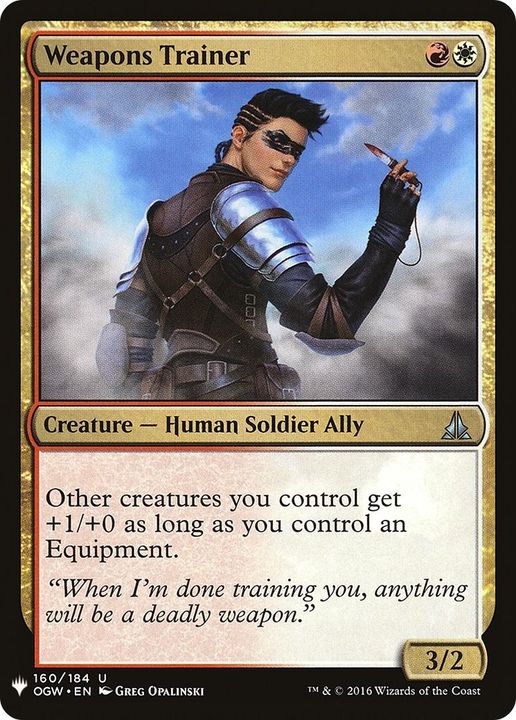 Weapons Trainer in the group Magic the Gathering / Sets / The List at Proxyprinters.com (8417)