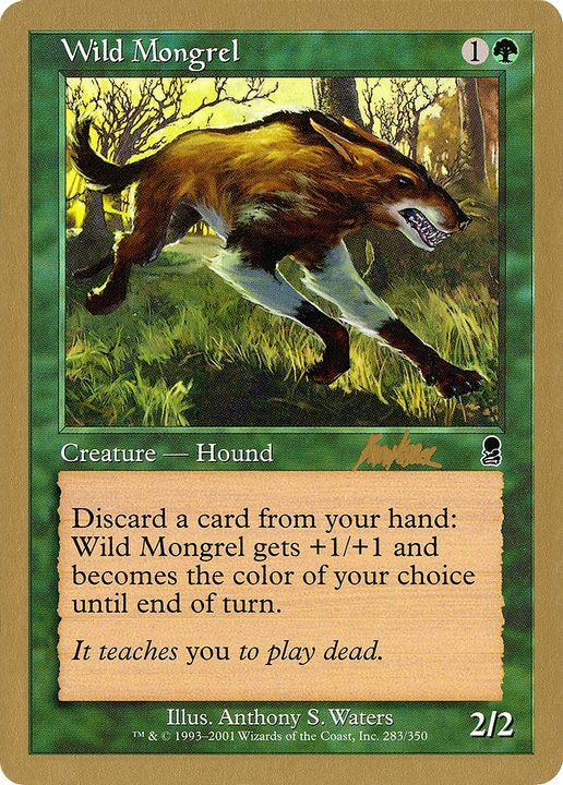 Wild Mongrel in the group Magic the Gathering / Types / Colors / Green at Proxyprinters.com (84192)