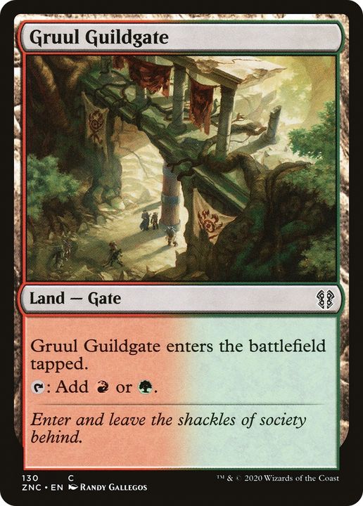 Gruul Guildgate in the group Magic the Gathering / Sets / Zendikar Rising Commander at Proxyprinters.com (84198)